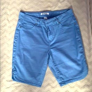 simple blue shorts